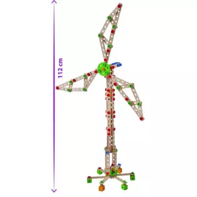 Construction éolienne 8 en 1 - 300pcs compact