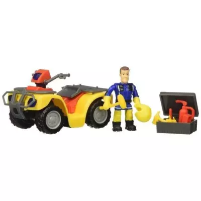 Quad Sam Le Pompier : Engin Terrestre Miniature