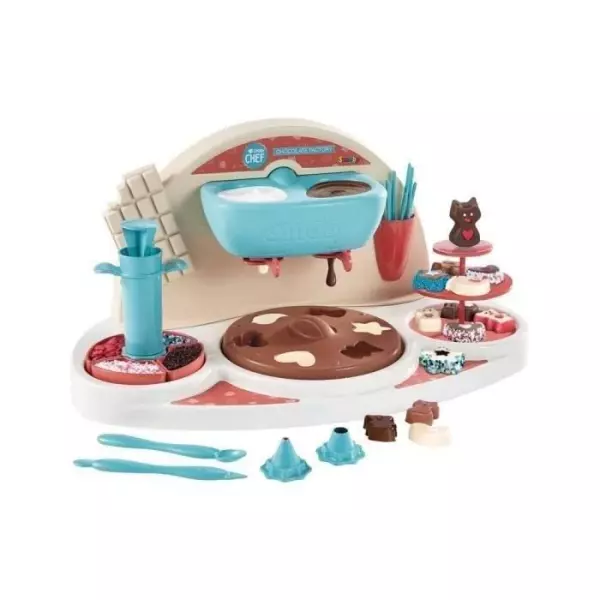 Atelier chocolat - SMOBY - Chef Chocolat Factory - 10 accessoires - Livre de recettes - Des 5 ans