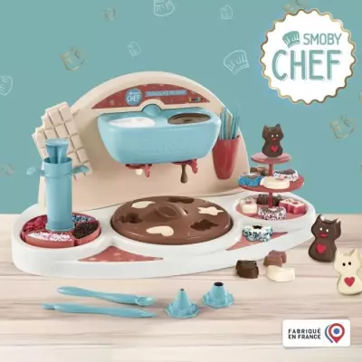 Atelier chocolat Smoby Chef Chocolat Factory - 10 accessoires