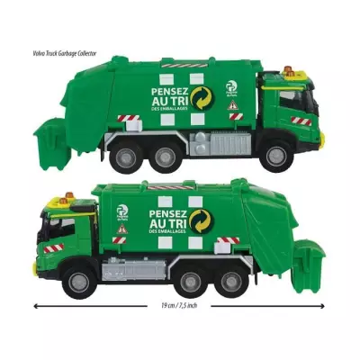MAJO GS VOLVO CAMION POUBELLE - Véhicule miniature compact