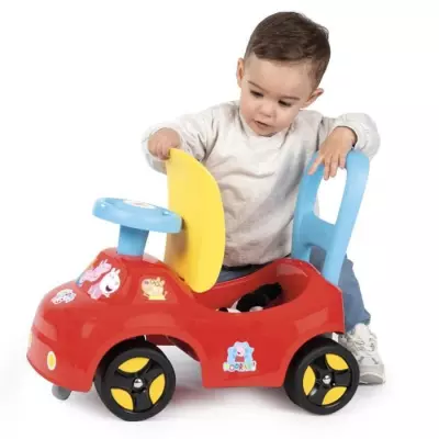 Porteur auto enfant 2 en 1 Peppa Pig - Fabrication française