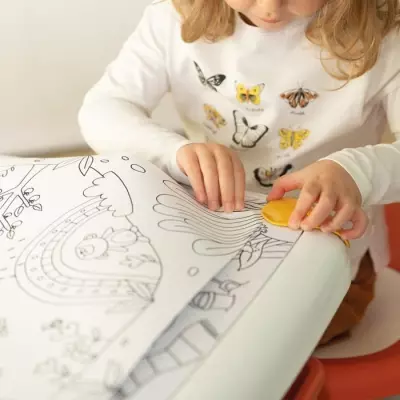 Feuilles de coloriages pour la table créative des enfants - Pack de 10