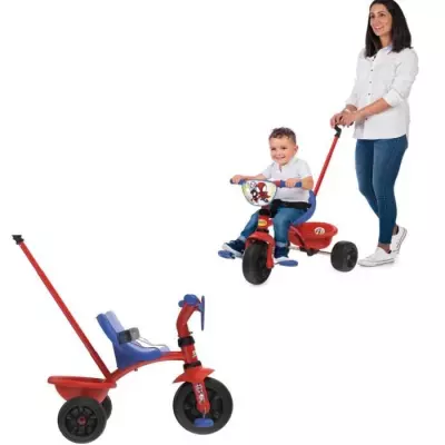 Tricycle Smoby Spidey Be Fun - Évolutif 15 mois à 3 ans