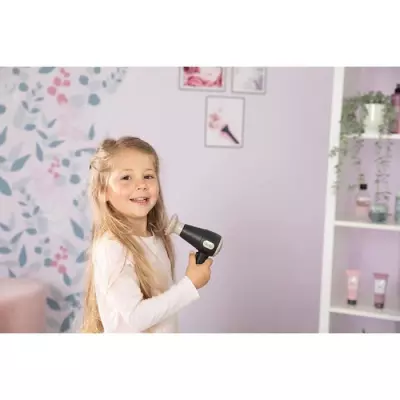 Ensemble de Coiffure Enfant Smoby - Lisseur et Sèche-Cheveux Factices