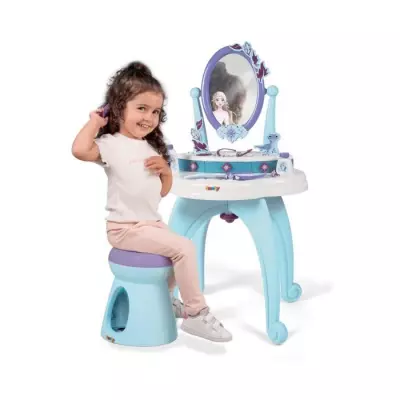 Coiffeuse 2 en 1 Frozen - Reine des Neiges - dès 3 ans - Made in France