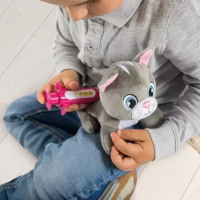 Chariot vétérinaire Smoby 3 ans - Peluche chaton incluse