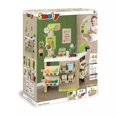 Aire de jeu Smoby Fresh Market Bio pour enfants de 3 ans