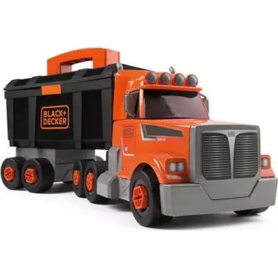 Camion Bricolo 2 en 1 Black + Decker - 60 Accessoires