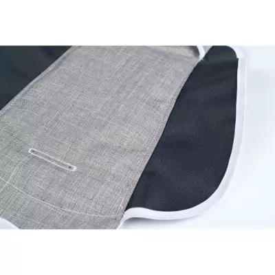 Housse de siège confortable pour porteur Maestro - gris et bleu