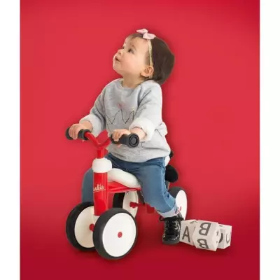 Porteur Métal Rookie - Rouge - SMOBY - Pour Enfant dès 12 mois