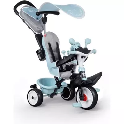Tricycle évolutif SMOBY Baby Driver Plus - BleuFun & Pratique: Tricycle Enfant 