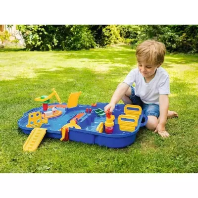 Parcours d'eau interactif Smoby - Aquaplay Lock Box - 25 accessoires