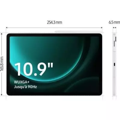 Tablette Tactile Samsung Galaxy Tab S9 FE 10,9 WIFI 128Go Rose - Compact et performant