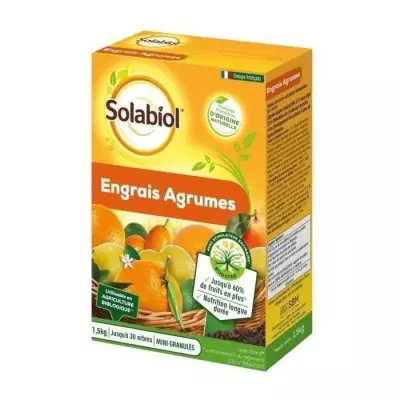Engrais Agrumes Biologique 1,5 Kg pour des Citronniers en Pleine Forme