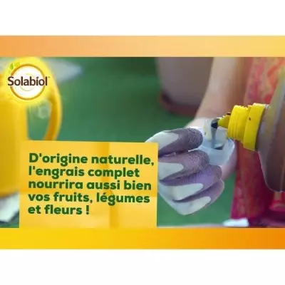 Engrais complet liquide 1L Solabiol - Agriculture Biologique