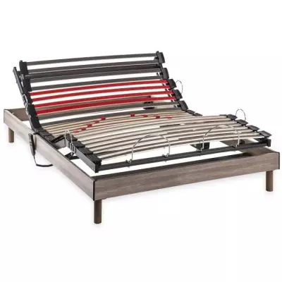 Ensemble matelas+sommier électrique 140x200 cm - Confort Dreamzone