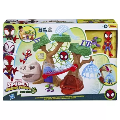 Coffret Spidey Dino-Webs Forestier 3 Ans - Figurines Super-héros