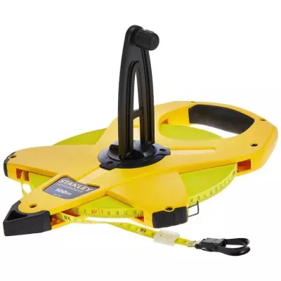 Ruban de mesure PowerWinder 100m x 12,7mm - STANLEY