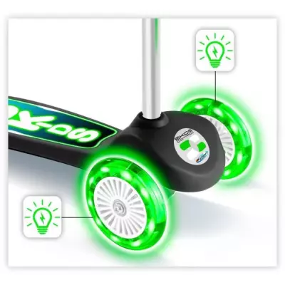 STAMP Trottinette 3 roues SKIDS CONTROL - Roues lumineuses