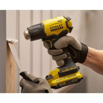 Décapeur Thermique STANLEY FATMAX V20 - SFMCE530B-XJ - 510° - 18V - Batterie Non Incluse