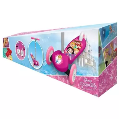Trottinette Disney Princesses à 3 roues - Fun et facile à manier