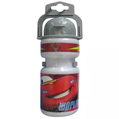 Bidon + Porte Bidon Cars STAMP - Pour Enfant - 350ml - Capuchon refermable