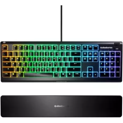 Clavier Steelseries APEX 3 FR - Performant et design compact