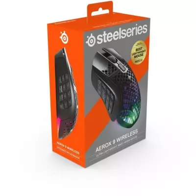 Souris Steelseries AEROX 9 WIRELESS GAMING - Performante et légère