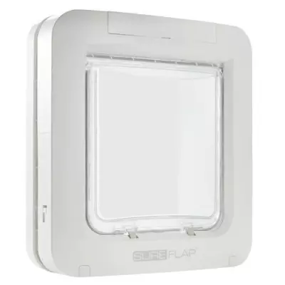 Chatière à puce électronique SUREFLAP Grande - Blanc - 178 mm x 170 mm