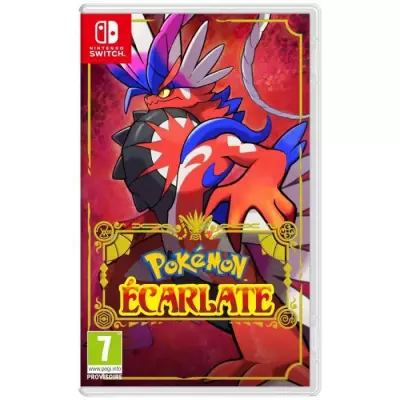 Pokémon Écarlate pour Nintendo Switch - Dimensions compactes de 11x18x2 cm