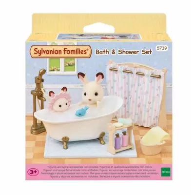 Ensemble baignoire et douche SYLVANIAN FAMILIES - 5739