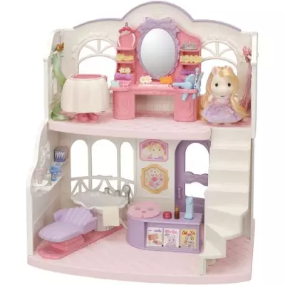 Salon de coiffure des poneys SYLVANIAN FAMILIES - Accessoires inclus