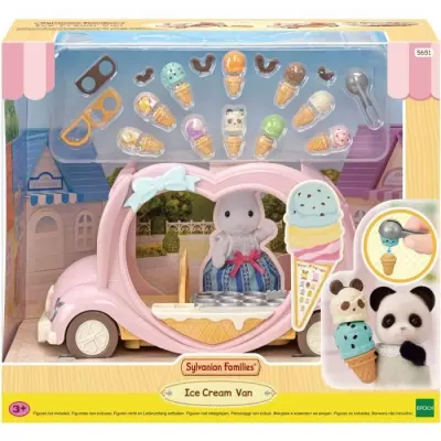 Le marchand de glace ambulant - SYLVANIAN FAMILIES - 5651 - Rose