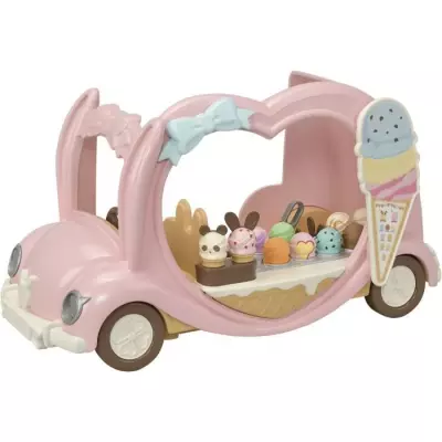 Le marchand de glace ambulant - SYLVANIAN FAMILIES - 5651 - Rose