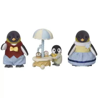 Figurine miniature SYLVANIAN FAMILIES - Famille Pingouin Blanc - Multicolore Figurine miniature SYLVANIAN FAMILIES - Famille Pingouin Blanc - Multicolore