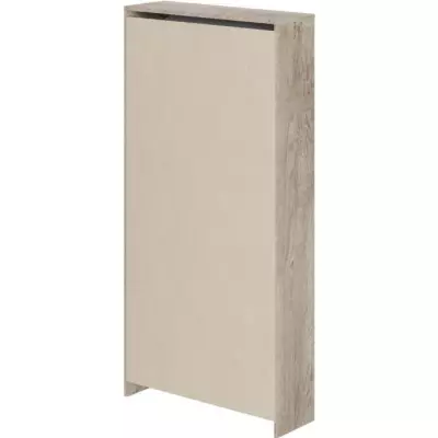 Meuble à chaussures Leona - Chêne et blanc - FSC 100% - Responsable