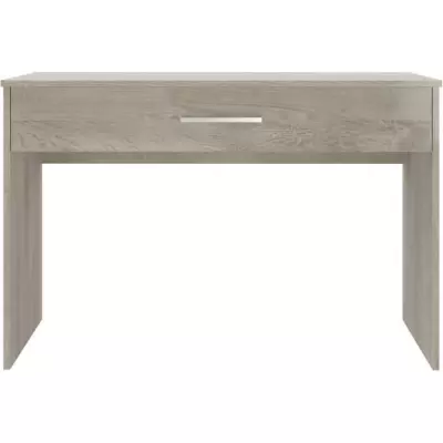 Bureau grand tiroir chêne - Organisez avec style - 110 x 56 x 81,5 cm