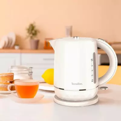 Bouilloire électrique TERRAILLON 15351 Diamant Blanc 1.5L - 2200W
