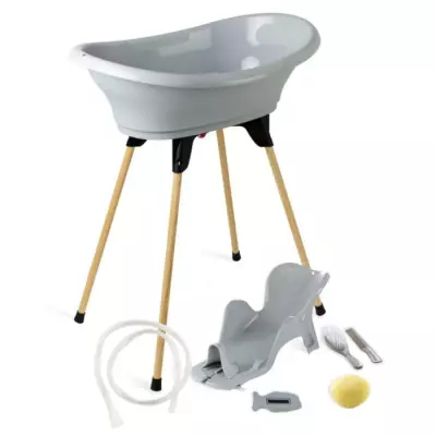 Pack baignoire VASCO 7 En 1 Gris Charme - Fabriqué en France