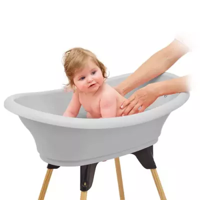 Pack baignoire VASCO 7 En 1 Gris Charme - Fabriqué en France