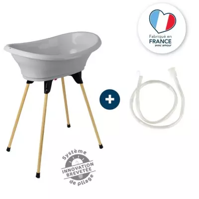 Kit baignoire VASCO Gris charme: pratique et complet