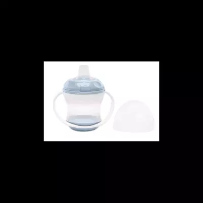 Tasse anti-fuites ThermoBaby - Fleur bleue, pratique et colorée