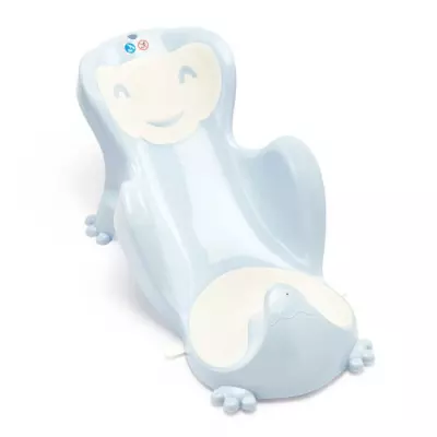 Transat de bain bébé Babycoon - Fleur bleue - Fabriqué en France