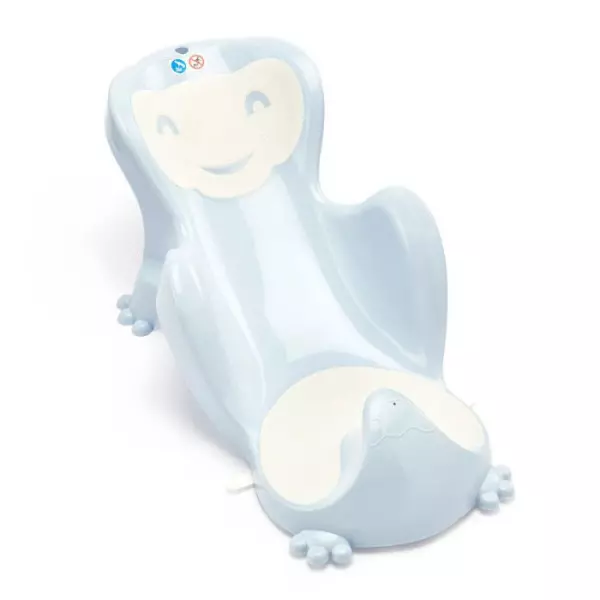 THERMOBABY Transat de bain babycoon - Fleur bleue
