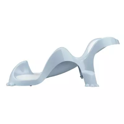 Transat de bain bébé Babycoon - Fleur bleue - Fabriqué en France
