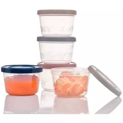 Pack Repas YOUPLA - Thermobaby : Chaise haute et vaisselle avec 5 boîtes de conservation Pack Repas YOUPLA - Thermobaby : Chaise haute et vaisselle avec 5 boîtes de conservation