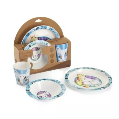 Ensemble Repas Bébé 2ème Âge - Thermobaby - Rehausseur et Accessoires - Idéal pour les repas!