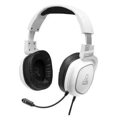 Casque Gamer filaire Blanc - THE G-LAB KORP BARIUM - Compact