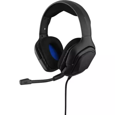 Casque Gamer Filaire The G-Lab KORP COBALT - Microphone PC/PS4/Xbox One - Noir